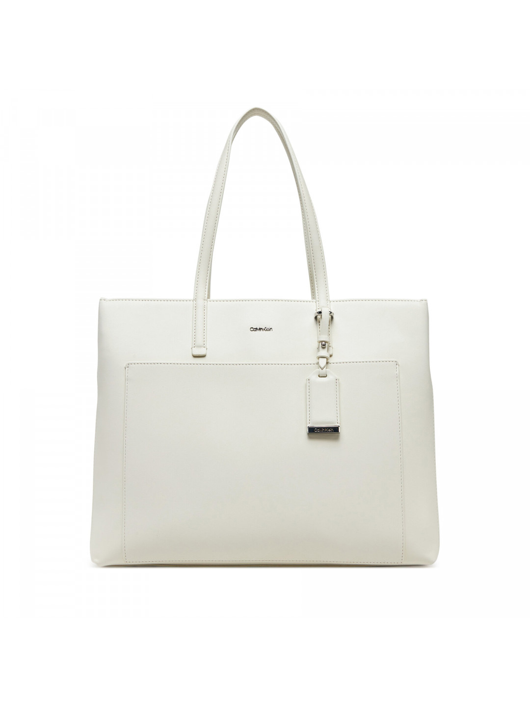 Kabelka Calvin Klein Ck Must Medium Shopper W Pocket K60K613019 Écru